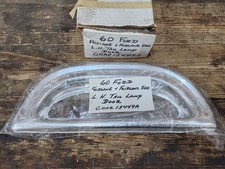 Nos Oem Ford 1960 Fairlane 500 Left Hand Side Rear Lamp Door Bezel C0az-13449-a