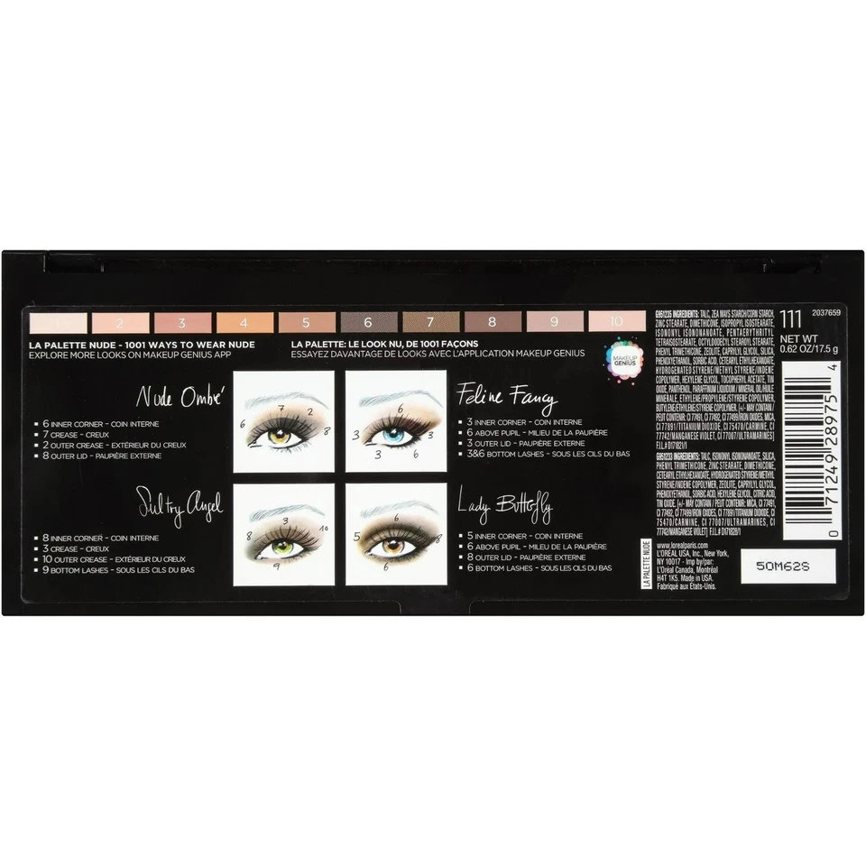 L'Oreal Paris Colour Riche La Palette Eye Shadow, Nude #111 - Image 3 of 4