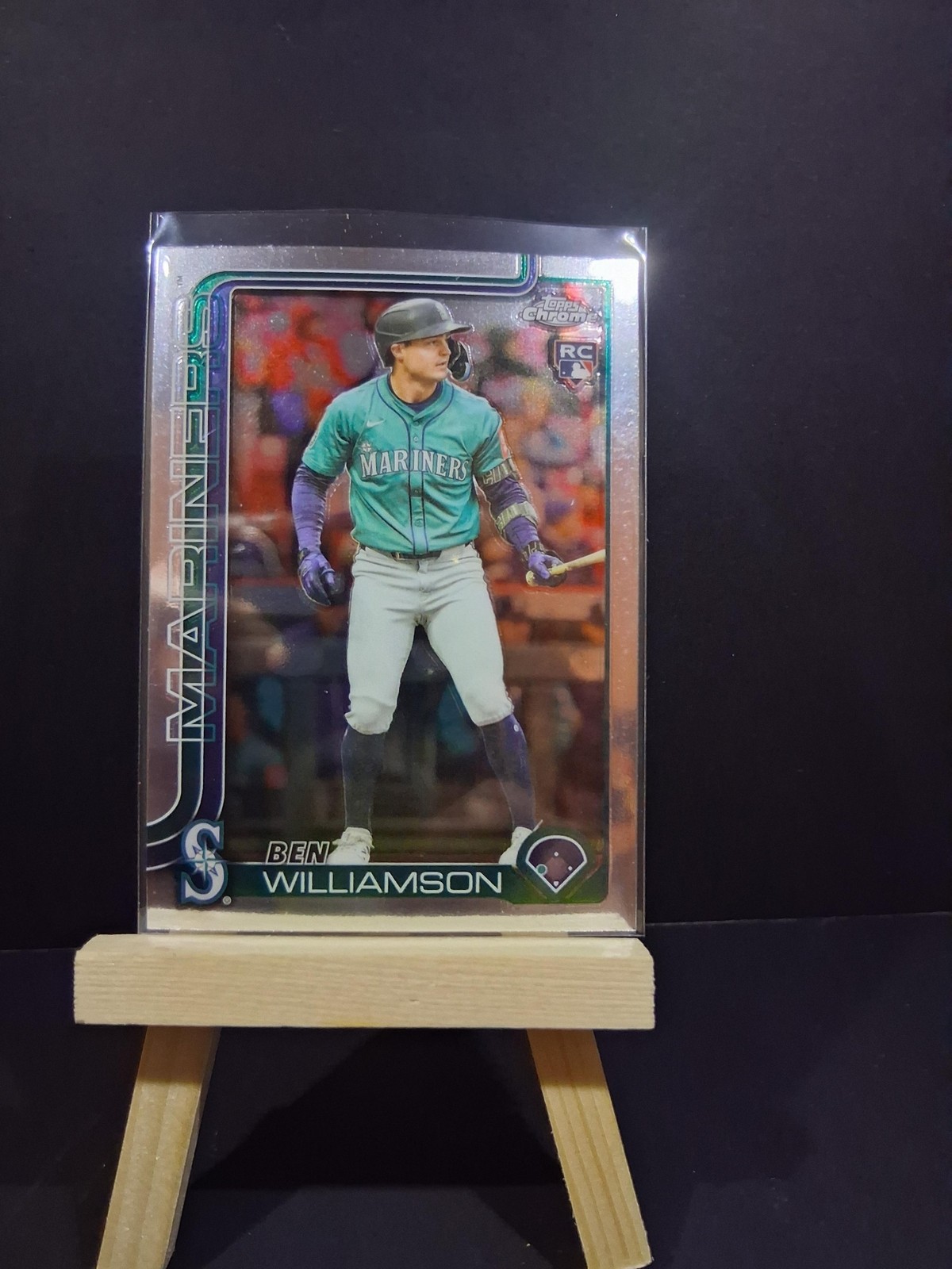 2025 Topps Chrome Update Ben Williamson #USC168 RC Mariners
