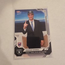 Fernando Mendoza 2026 Topps Now NFL Draft Night 1st Overall Rookie Card 