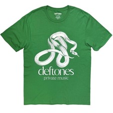 DEFTONES - Private Music Mono T-Shirt OFFICIA...