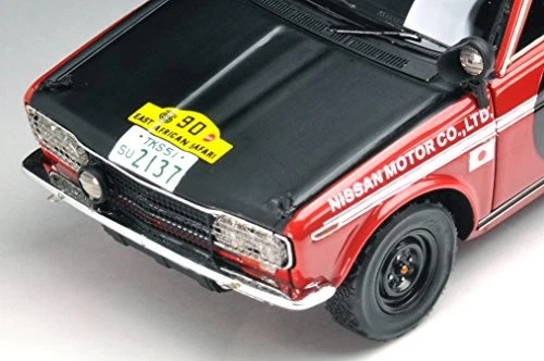 ignition model x TOMYTEC 1/43 T-IG4308 Datsun Bluebird Safari Rally 90 - Image 2 of 4