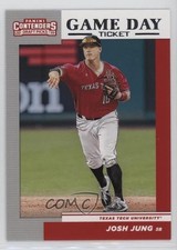 2019 Panini Contenders Draft Picks Game Day Ticket Josh Jung #11 2u3