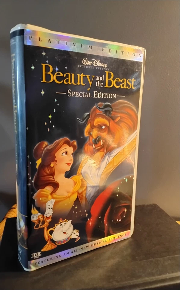 Walt Disney BEAUTY and the BEAST Special Platinum Edition VINTAGE & ORIGINAL VHS - Image 3 of 4