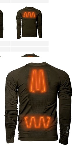Pnuma Outdoors IconX Heated Core Long Sleeve Shirt XL NWOT - Picture 9 of 10
