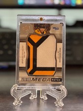 21-22 Boston Bruins mega patch Brad Marchand chest logo 10/22