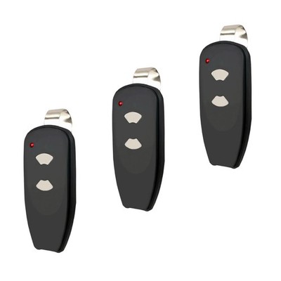 3x For Marantec M3-2312 (315 MHz) 2-button Garage Door Opener Remote, Gray