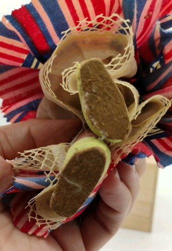 1960’s Black Trinidad Rag doll Folk Art Souviner Cloth 8" Port of Spain Costume  - Bild 11 von 13