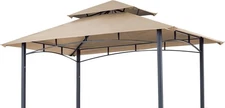 Replacement Canopy Grill BBQ Gazebo Roof Top Fit for Gazebo Model L-GG001PST-...