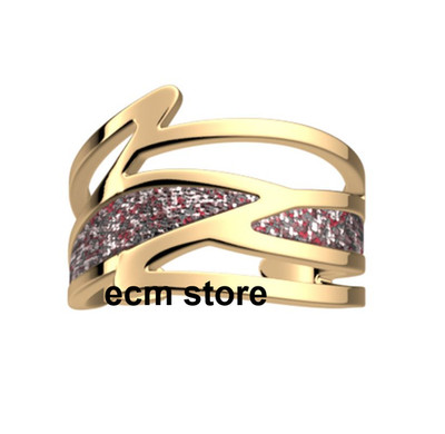 Les Georgettes Goldring T50 Les Cadettes Perroquet Glitzer Moderne Kunst / EBWJ