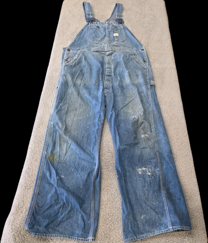 Mono babero cuadrado Big Mac vintage para hombre estilo XL Y2K Foto 2 de 4