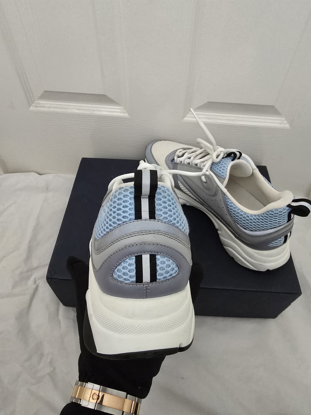 Dior B22 Baby Blue Trainers Uk9 / Eu43 image 9