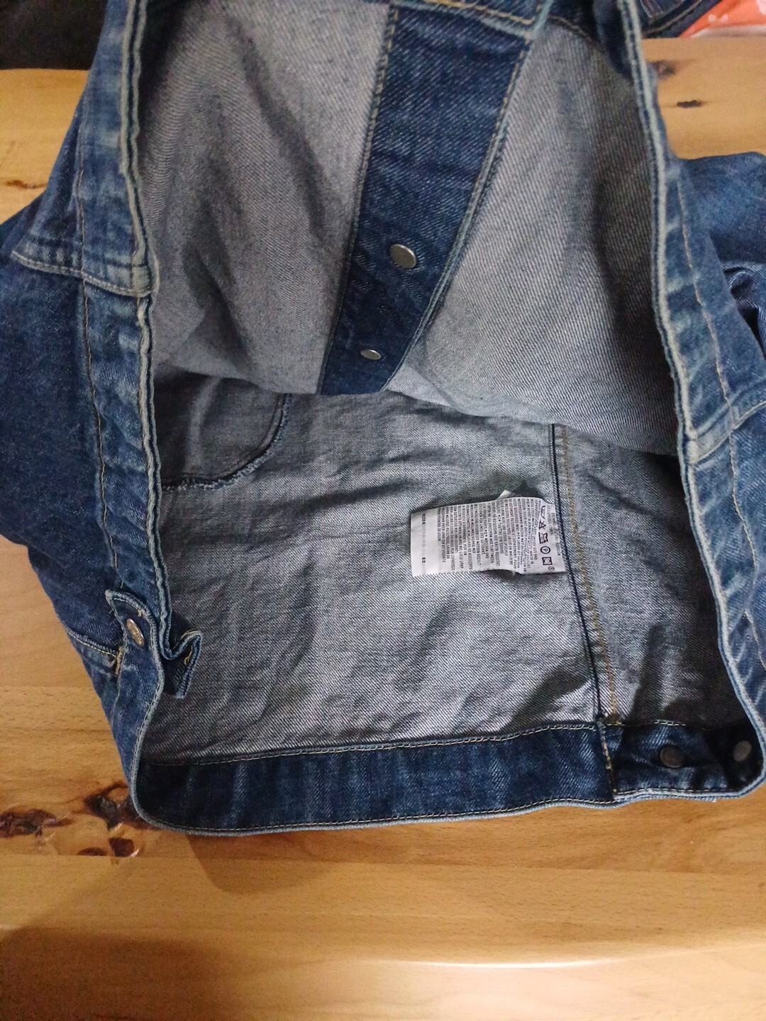 Levis Engineered Denim Jacket Large L MEDIUM BLUE… - image 11