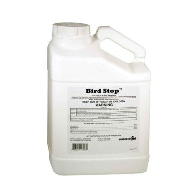 1-Gallon Methyl Anthranilate Bird Stop - Safeguard Crops and Property with Ease