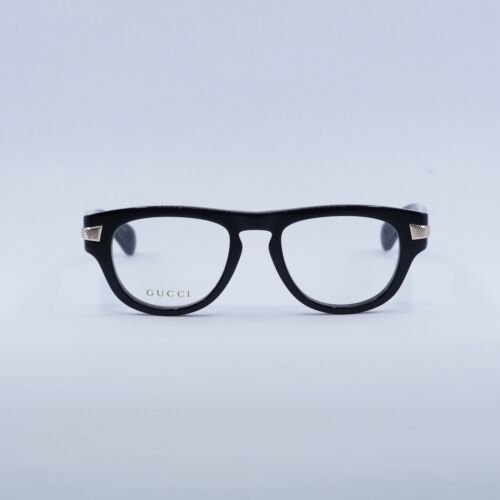 Gafas GUCCI GG1519O 001 negras 51 mm nuevas auténticas - Imagen 2 de 6