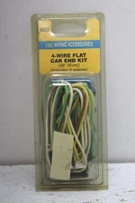 HOPPY 48025 4-Wire Flat Connector; Vehicle To Trailer Wiring Connector 