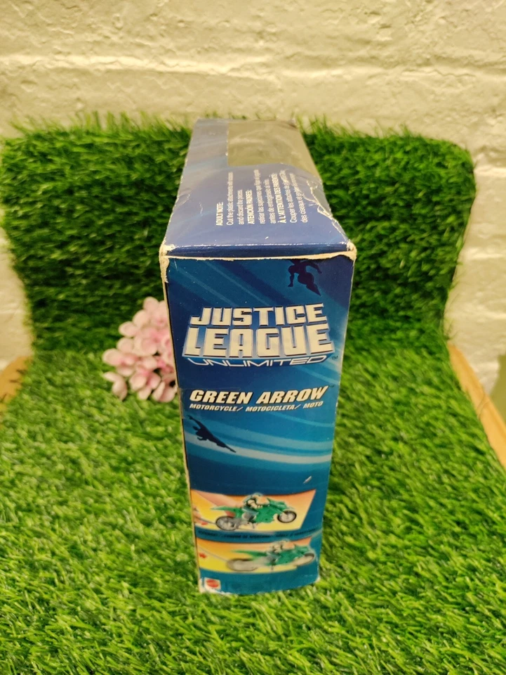 Motocicleta Justice League Unlimited Green Arrow Mattel 2005 (NUEVA) Foto 2 de 4