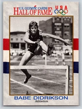 1991 Impel US Olympic Hall of Fame Babe Didrikson #6