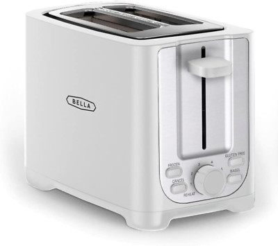 2 Slice Toaster with Auto Shut off - Extra Wide Slots & Removable Crumb Tray ...