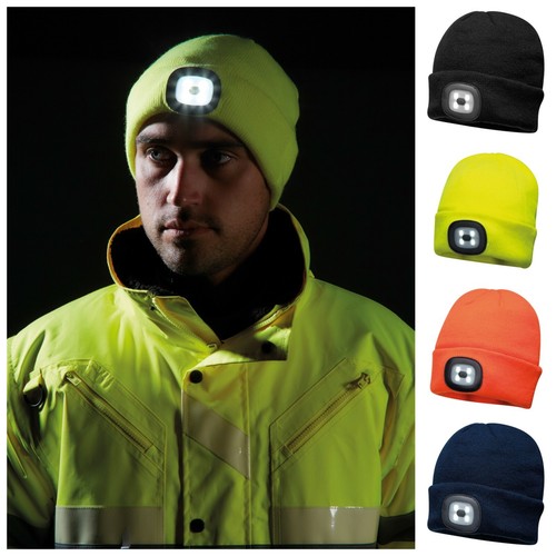 Beanie Hat Woolly Cap Rechargeable LED 