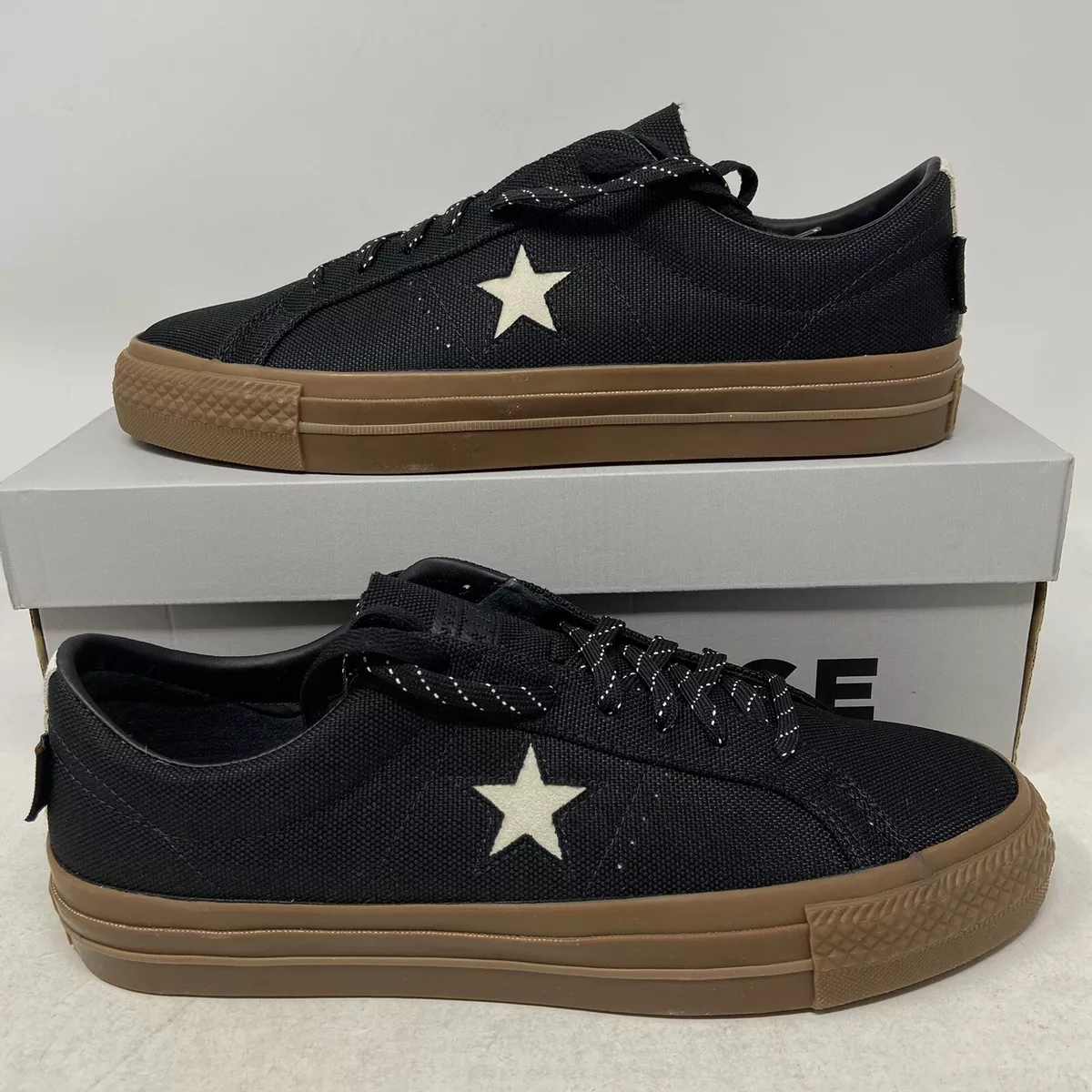 Converse one star black gum sale