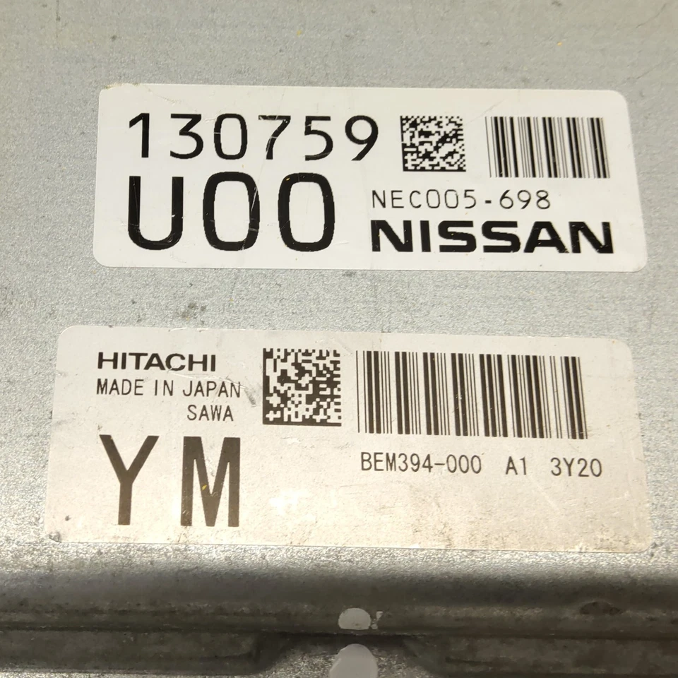 Computadora módulo de control del motor ECM ECU 2014 Infiniti Q50 BEM394-000 Foto 2 de 4