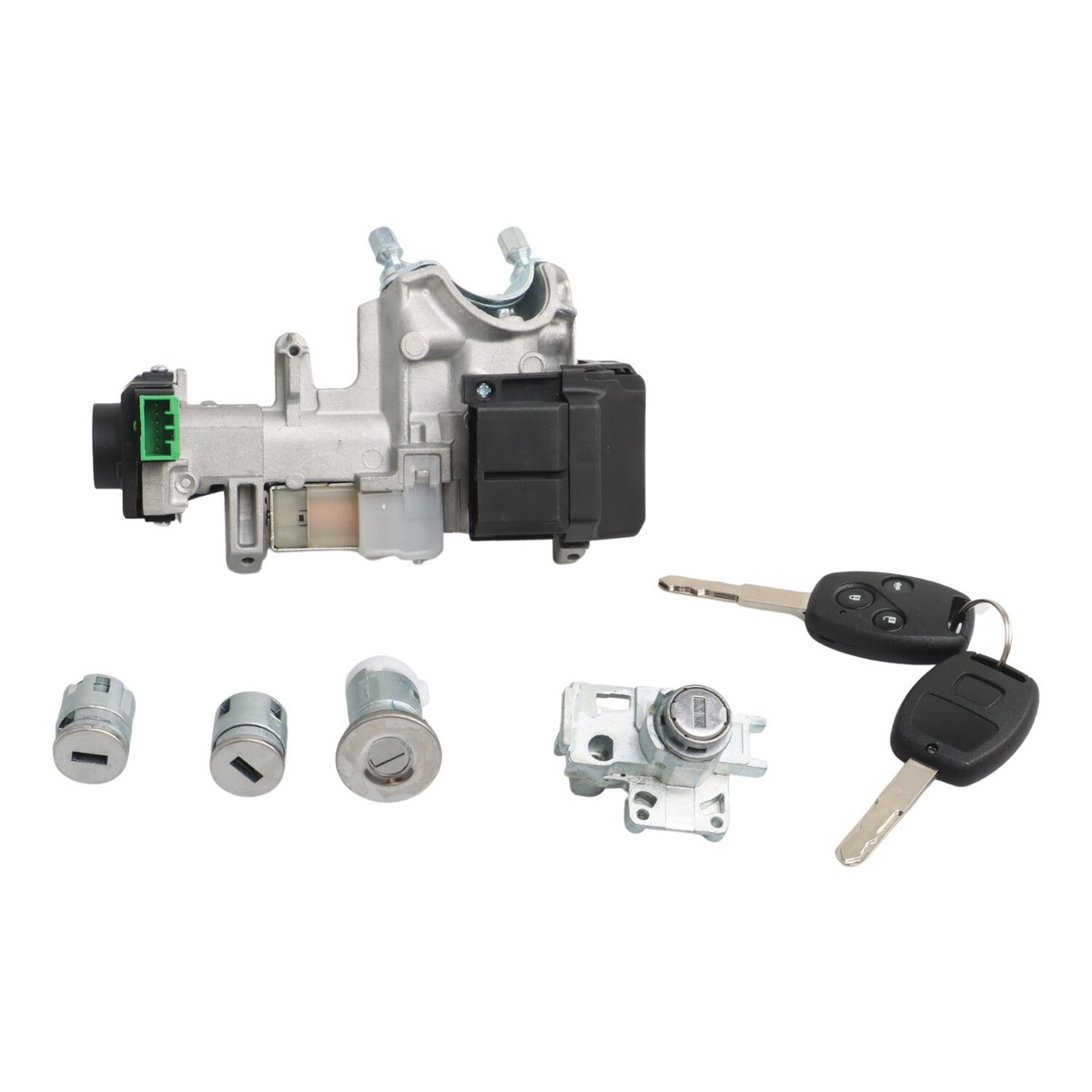 GOO-WELL Ignition & Door Lock Cylinder Set W/ 2 Keys – For 2008-2012 Honda Accord