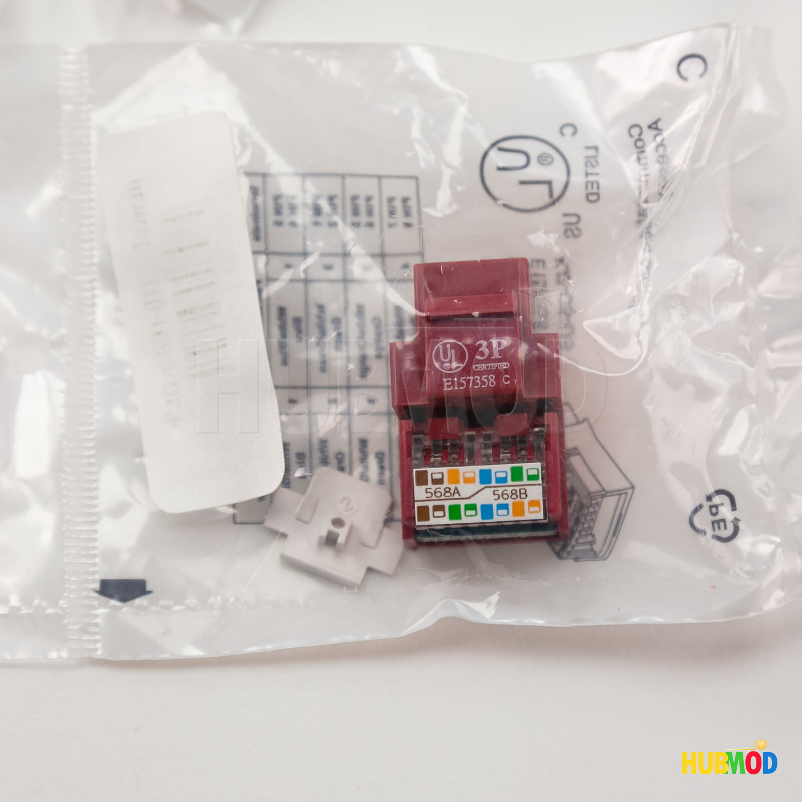 Lot Of 8 3P C5e Cat 5e RJ45 Ethernet Keystone Jack 1R72 KJ2 C5 US lot-of-8-3p-c5e-cat-5e-rj45-ethernet-keystone-jack-1r72-kj2-c5-us