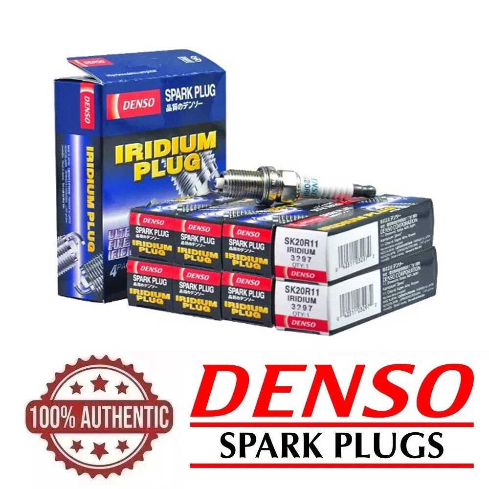 DENSO SK20R11 3297 LONG LIFE IRIDIUM POWER SPARK PLUGS 8PCS FOR TOYOTA LEXUS V8