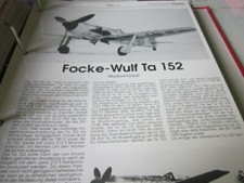 Militärflugzeuge B 1919-1945 Focke Wulf Ta 152