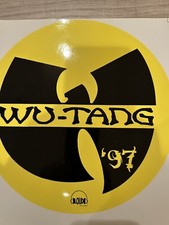 Wu Tang Clan 1997 PROMO Sticker 1990s OG/RARE