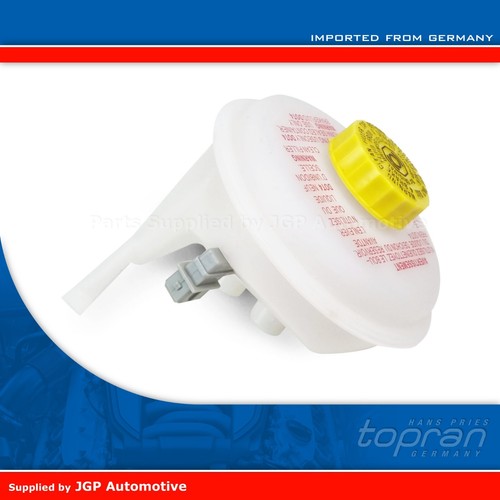 Brake Fluid Expansion Header Tank Reservoir / Sensor & Cap Audi VW
