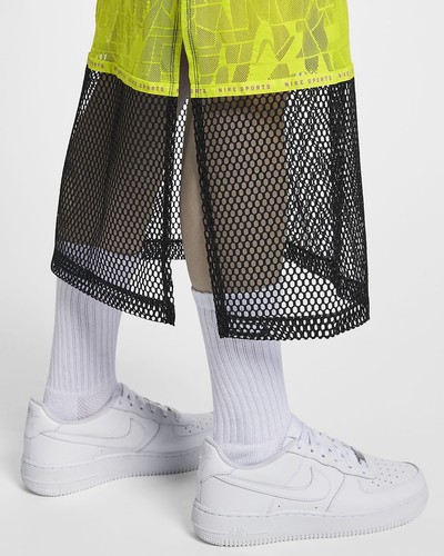 Nike Multicolour NSW Dress Size Small Black White Volt Pink - Picture 6 of 12