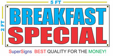 Breakfast Special Banner Sign NEW 2x5