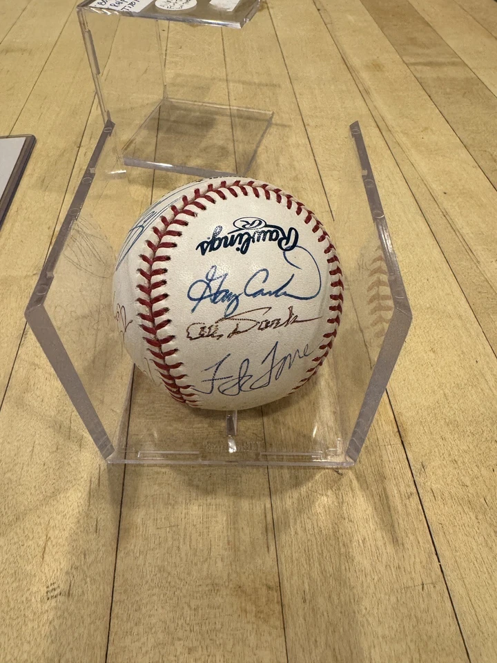 Bob GibsoN, Gary Carter, Tommy Lasorda, etc. - HOF Autograph Signed COA JSA - Image 3 of 4