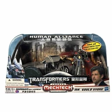 Ultra Rare! 2011 Transformers Human Alliance SOUNDWAVE/MR GOULD Japanese Release