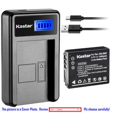 Kastar Battery LCD USB Charger for Panasonic CGA-S007  Panasonic LUMIX DMC-TZ3A