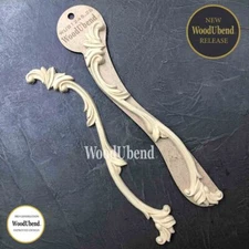 WoodUbend Heat Bendable Molding Set of Scrolls WUB1245.26 26.5 × 5.5 cm