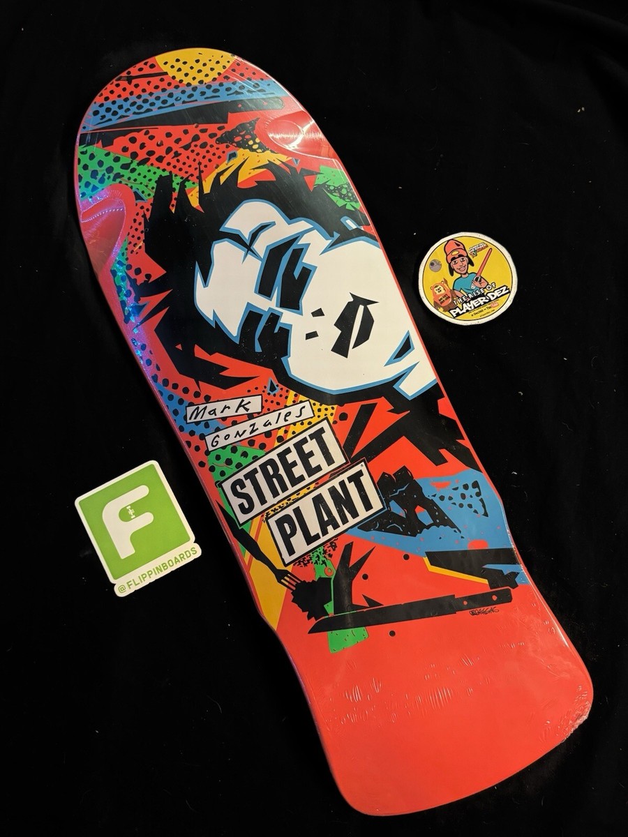 RARE Mark Gonzales Red Jumbo Street Plant 11.25 Inch