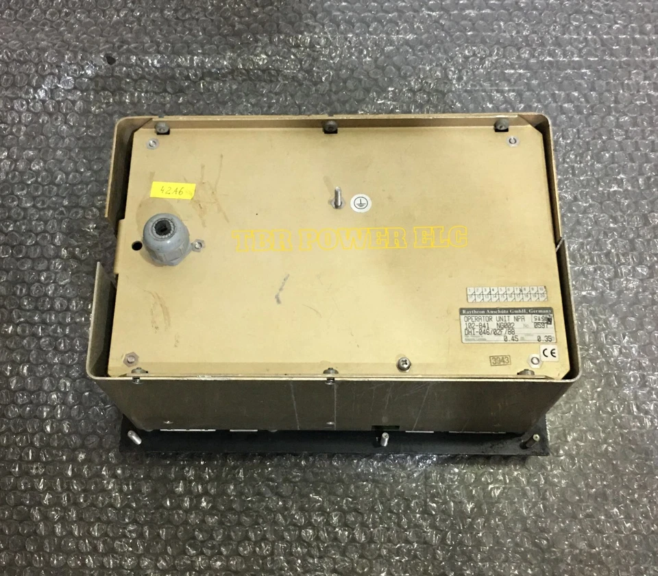 "Raytheon Anschutz Nautopilot A Operator Unit 102-841 NG002- Marine Store Spare" Foto 4 de 4