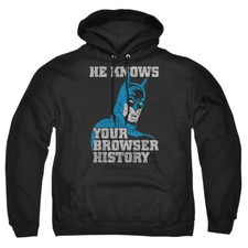Batman "Batman Knows" Pullover Hoodie, Sweatshirt or Long Sleeve T-Shirt