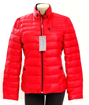 Marc New York Red Down Filled Full Zip Puffer Jacket Women's M NWT
