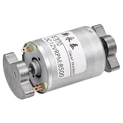 FIPUX Vibration Motor DC 12V 8500RPM Double Shaft Strong Vibrating Motor Low Noise