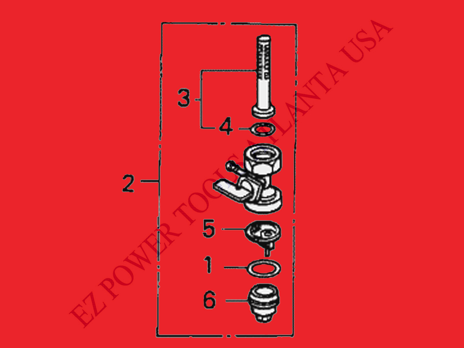 Honda Generator Gas Tank Fuel Petcock Shutoff Valve 16950-Z03-003 Code 6246540
