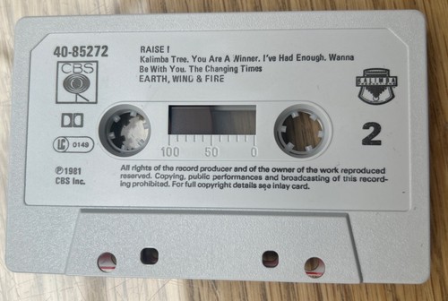 EARTH WIND & FIRE ~ RAISE ~ THE BEST OF ~ X2 CASSETTE TAPE BUNDLE - 1981 - Picture 3 of 10