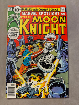 Marvel Spotlight #29, Marvel Comics, 1975, 2. Solo Moon Knight, KOSTENLOSER UK-VERSAND