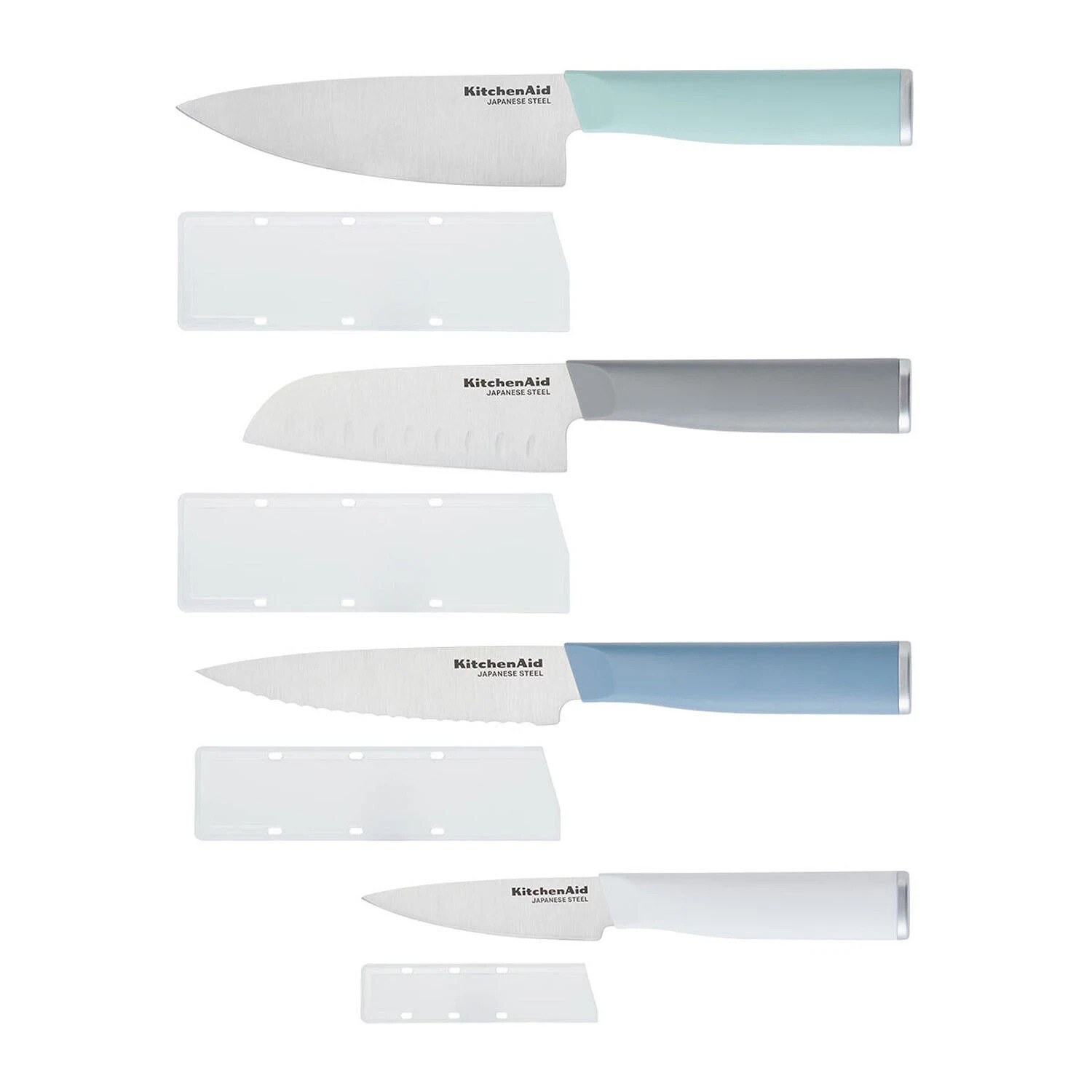 KitchenAid 4-4 Piece Chef Knife Set Covers