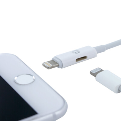 Cable 2 IN 1 for Apple IPHONE 7 8 X 12 