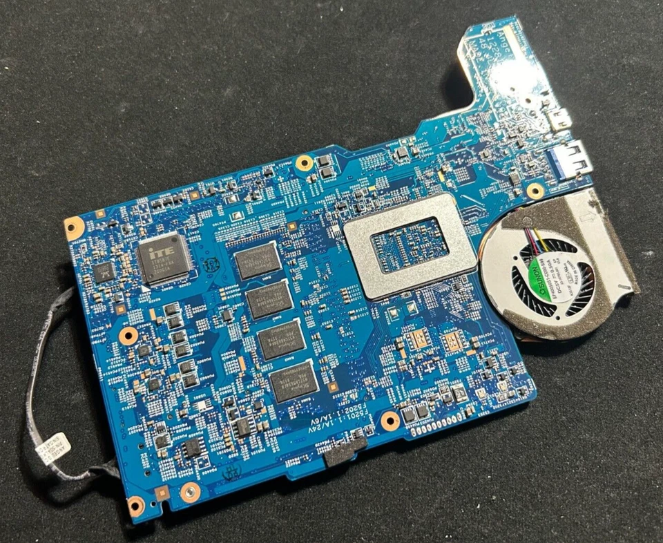 Placa madre para computadora portátil Acer V5-122P OEM con ventilador 12281-1 NBM8W11003 48.4LK01.011 Foto 4 de 4