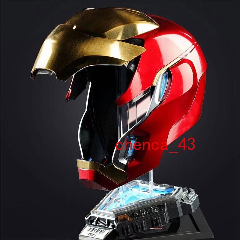 IN US!! Mechahead Iron Man Mk50 Friday Helmet 1:1 Cosplay Wearable